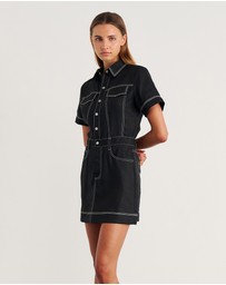 Jag - Stitch Cargo Mini Dress