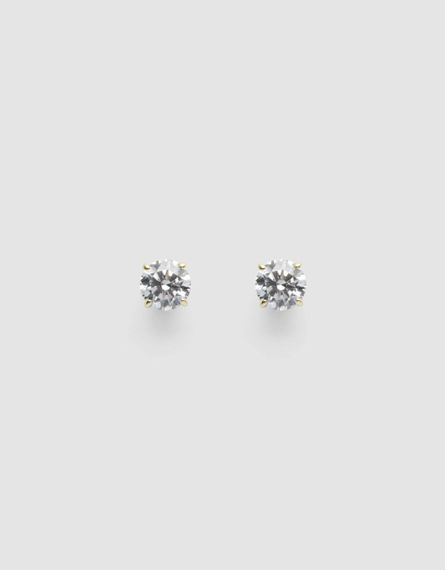 MIMCO - Dia-mim 1 Carat 925 Sterling Silver Stud Earrings