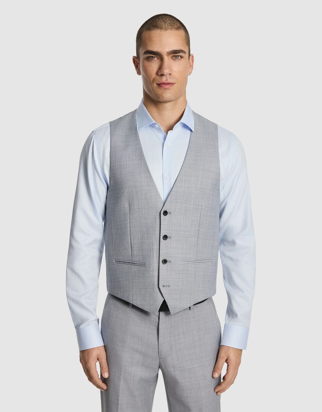 yd. - Bank Wool Blend Waistcoat