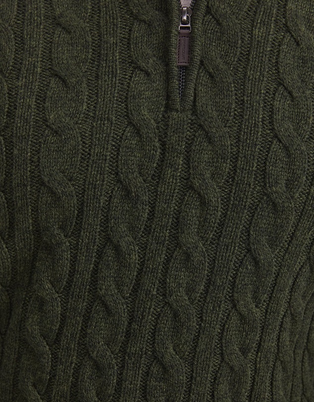 Sportscraft - Cable Knit Quarter Zip