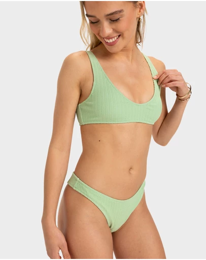 Roxy - Womens Aruba Hl Cheeky Bikini Bottom