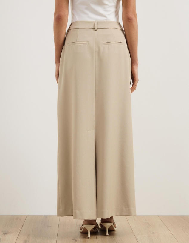 Atmos&Here - Lois Tailored Panelling Maxi Skirt