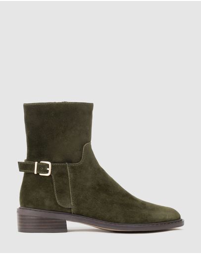 Olive Suede