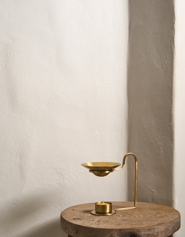 TEMPL - Brass Oil Burner