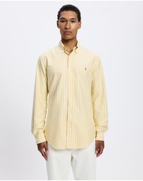 Polo Ralph Lauren - ICONIC EXCLUSIVE - Custom Fit Striped Oxford Shirt