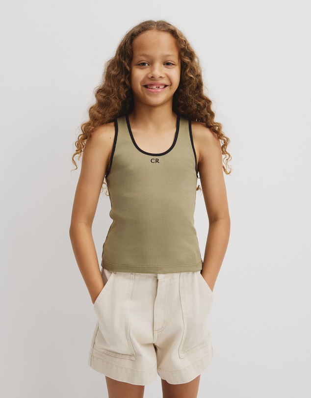 Country Road - Teen Sleeveless Rib Tank