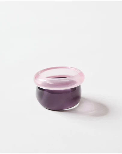 Commonry - Amber Resin Bangle Set