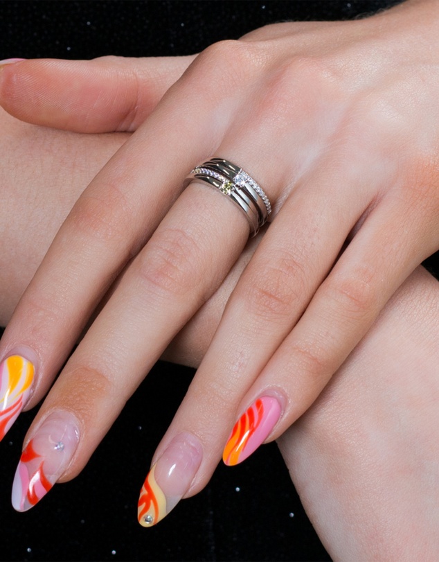 Georgini - Summer Sorbet Frosty Ring