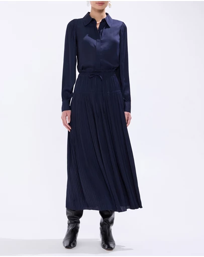 Marcs - Karu Pleated Midi Skirt