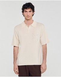 Sandro - Big 4S Rope Polo Sweater