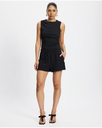 & Other Stories - Pull-On Jacquard Shorts