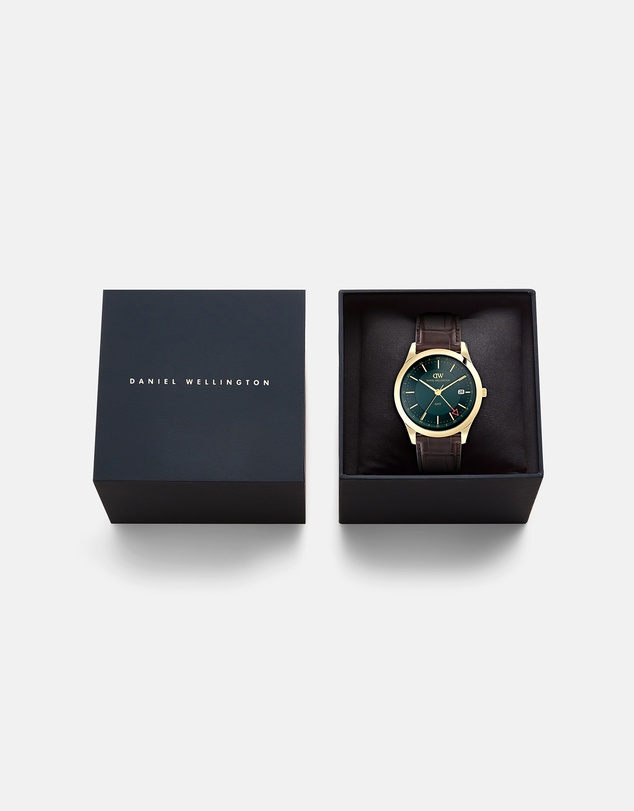 Daniel Wellington - Pathfinder GMT 39mm Brown-Croc