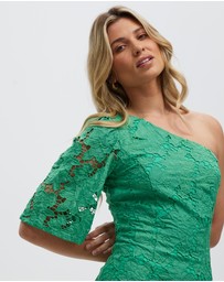 Romance by Honey and Beau - Chelsea One Shoulder Dress