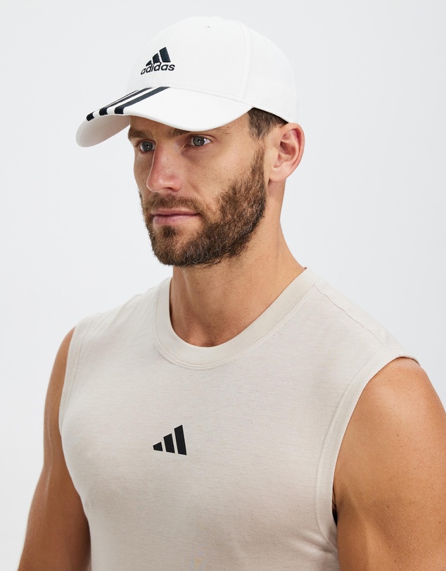 adidas Performance - 3-Stripes Cotton Twill Baseball Cap