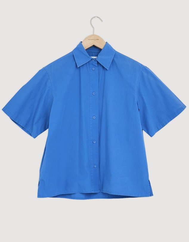Revibe - Repaired Assembly Label Cotton Short Sleeve Shirt