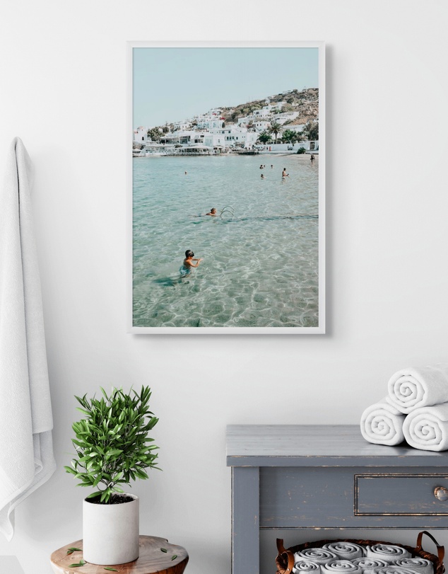 Amichi Co - Beside The Seaside Fine Art Print