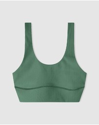 Zulu & Zephyr - Stripe Rib Crop Top