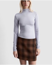 & Other Stories - Checked Mini Skirt