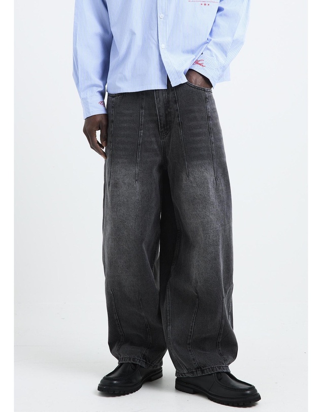 Black Noise White Rain - Tokyo 3D Denim Jeans