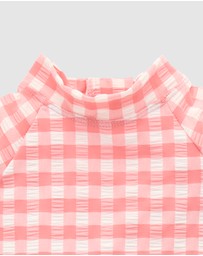 Purebaby - Printed Long Sleeve Rashie Set- Kids-Babies