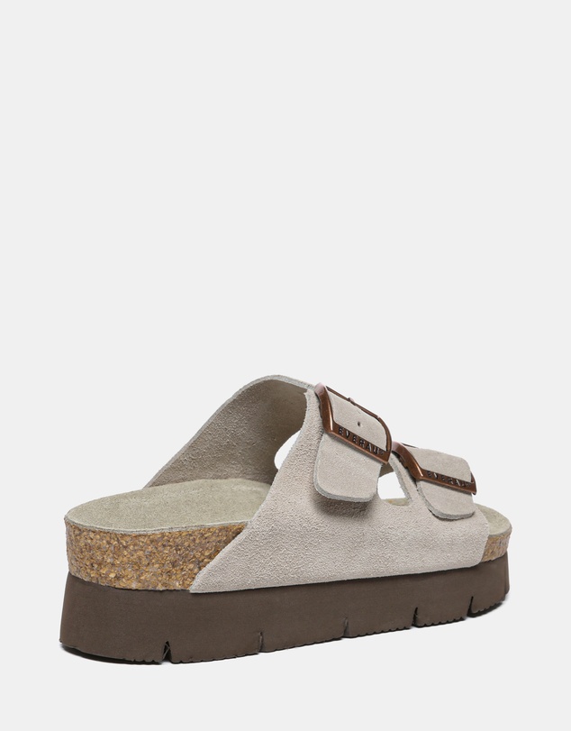 EVERAU - EverAU Ugg Sandal Platform Cow Suede Upper Sandals