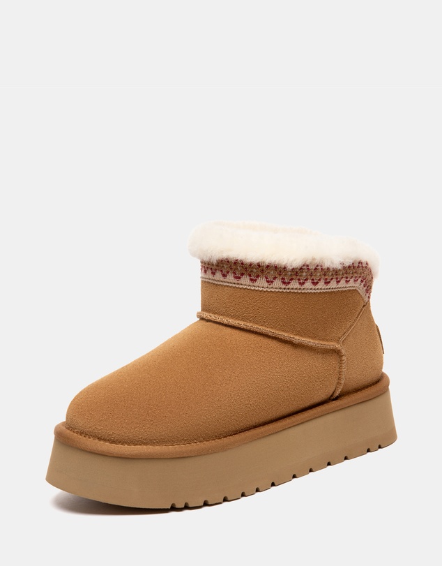 EVERAU - Australian Shepherd Ugg Liora Cow Suede Upper UGG Boots