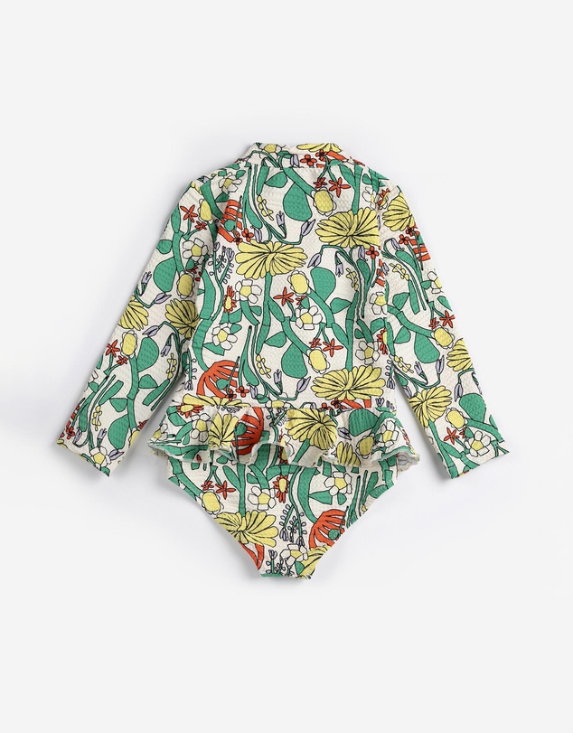 Bobo Choses - Colour Herbalist All Over Swim Overalls - Babies