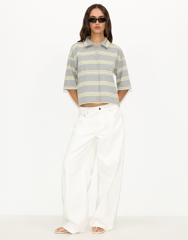 Dazie - Match Striped Rugby Shirt