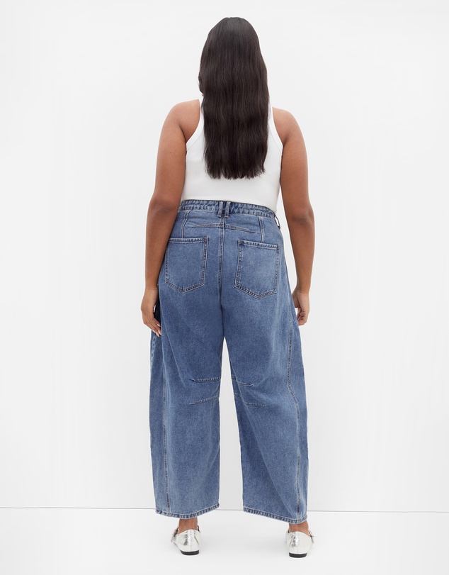 City Chic - Harley Fit Ella Barrel Leg Ankle Grazer Jean