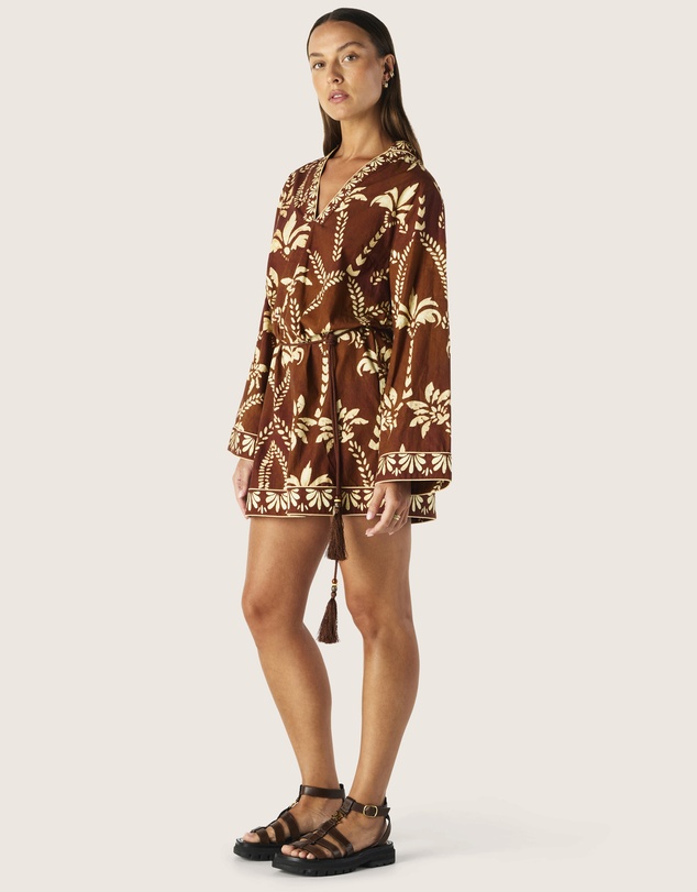 MOS The Label - Deia Print Mini Dress