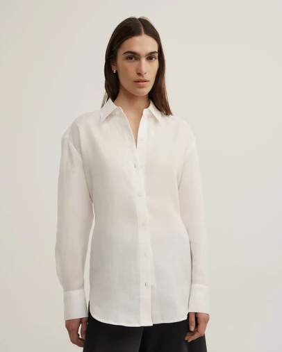 Witchery - Linen Tie Back Shirt