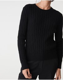 Forcast - Juanita Cotton Cable Knit