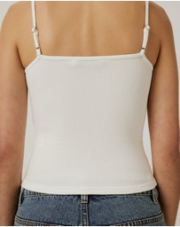 Calli - Gathered Rib Tank