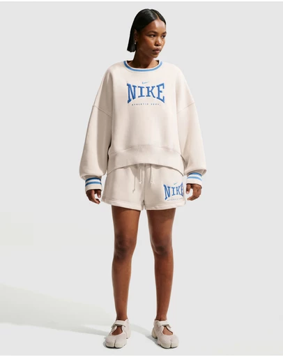 Nike - Sportswear Phoenix Fleece Oversized Crew-Neck Sweatshirt