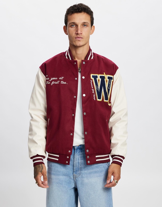 Walker Golf Things - Craftwork Varsity Jacket - ICONIC EXCLUSIVE