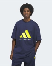adidas Performance - adidas Basketball Tee (Gender Neutral) Mens