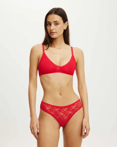 Cotton On Body - Remi Lace Super Scoop Bralette