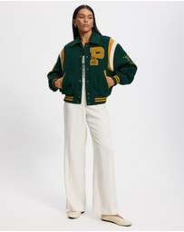 Polo Ralph Lauren - Wool-Blend Letter Jacket - ICONIC EXCLUSIVE