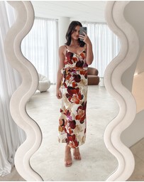 Esther & Co - Laguna Dress - Fawn Floral