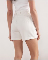 Dazie - Heritage Tailored Woven Shorts
