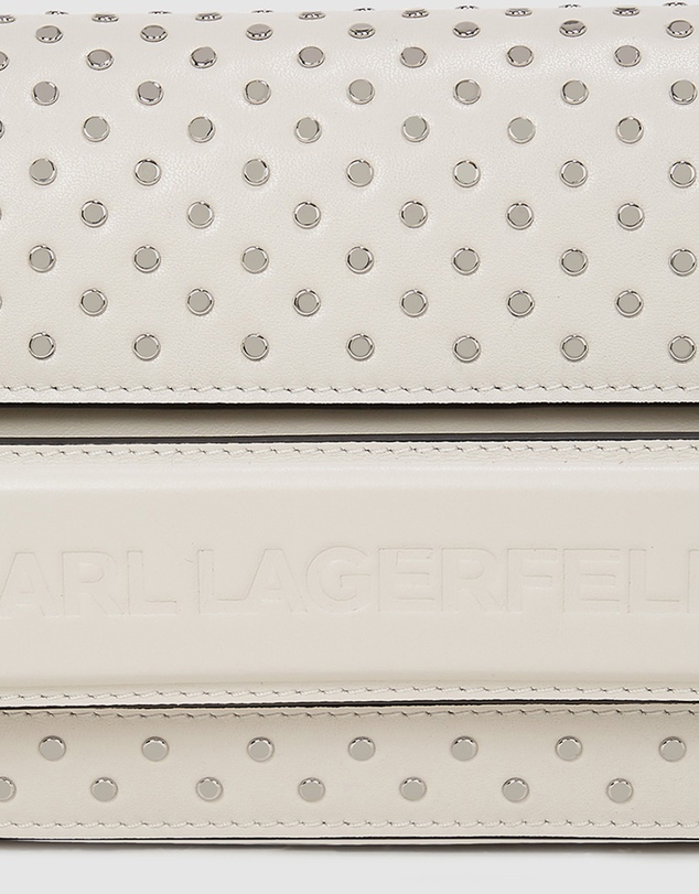 Karl Lagerfeld - Ikon/K Studs Soft Shoulder Bag
