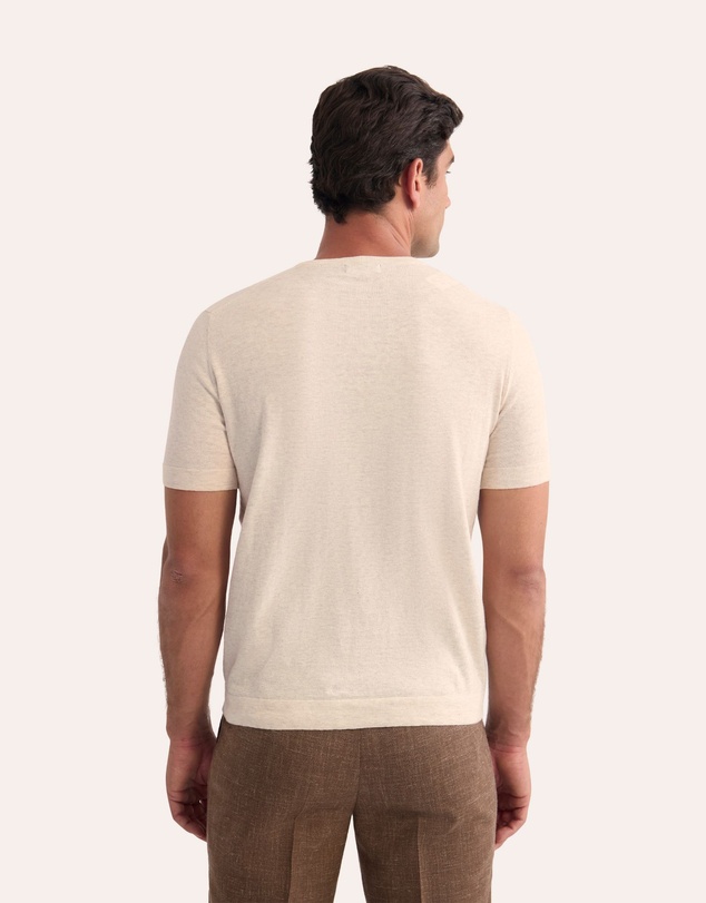 Oxford - Theodore Crew Neck Knitted T-Shirt