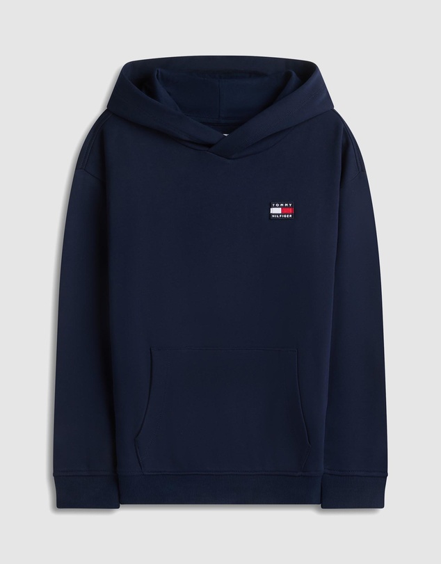 Tommy Hilfiger - Kids Unisex 3-7 Flag Logo Hoodie - Kids