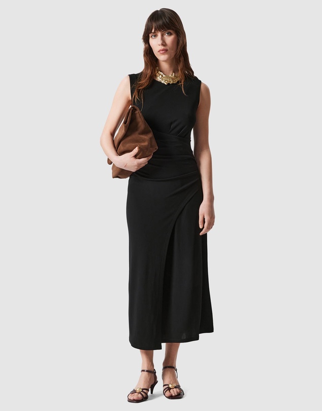 & Other Stories - Draped Midi Dress