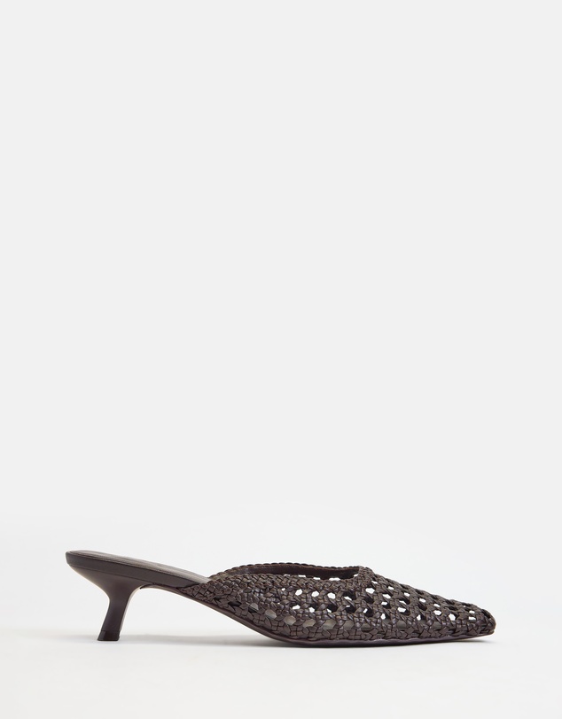 AERE - Woven Leather Heels