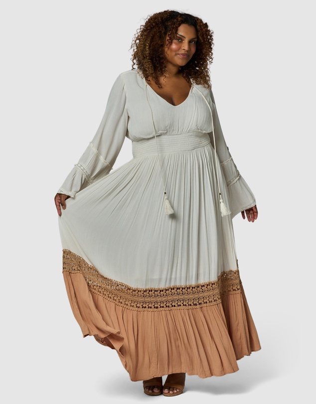 The Poetic Gypsy - Radiant Goddess Maxi Dress