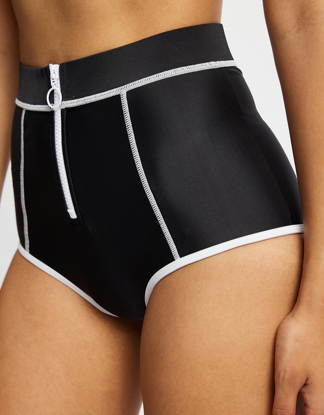 Duskii - High Waist Zip Bottom
