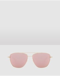 Hawkers Co - HAWKERS - Rose Gold LAX Sunglasses for Men and Women UV400