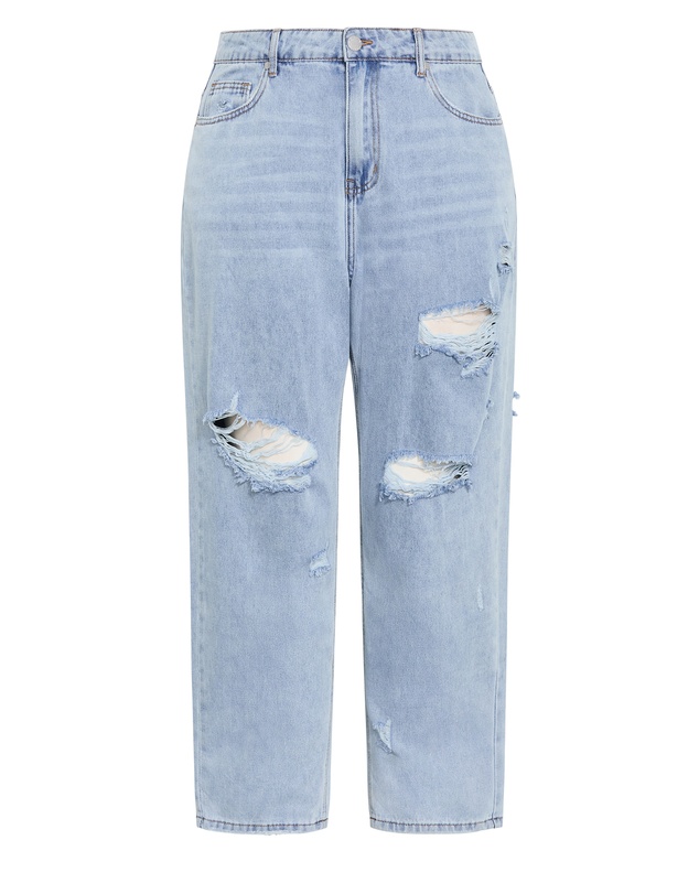 City Chic - Harley Fit Mum Vintage Ankle Grazer Jean