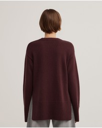 Witchery - Longline Crew Neck Knit